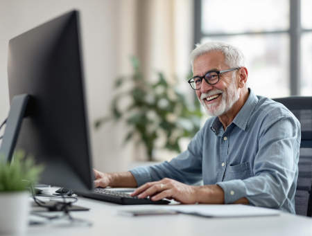 Photo of Non-Profit Employee smiling